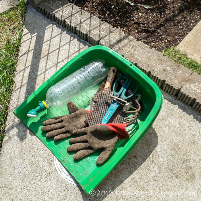 庭いじりの道具たち